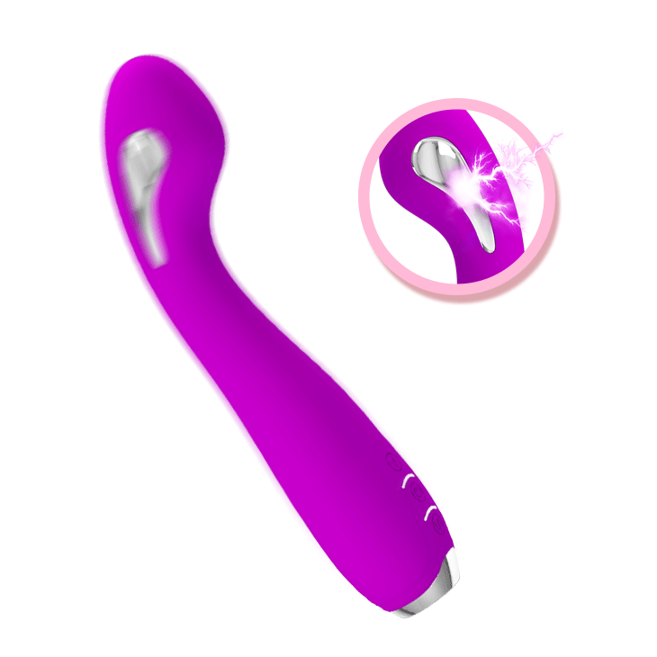 Стимулятор G-точки с электростимуляцией Pretty Love Hector Purple (6603BI0837) Стимулятор G-точки с электростимуляцией Pretty Love Hector Purple (6603BI0837)