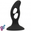 Стимулятор простати Silicone Butt Plug, Tension Exerciser Black (6603LK0204) 3