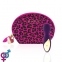 Міні вібромасажер Rianne S: Lovely Leopard Purple, 10 режимів роботи, косметичка-чохол (SO3883) 0