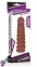 Насадка на член Pleasure X-Tender Penis Sleeve Brown Add 2