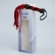 Плетка из замши мини FLOGGER BLACK/RED (F61415) 0