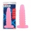 Велика анальна пробка Chisa Hi-Rubber Chubby Anal Plug Pink (CH30756) 4
