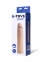 Насадка на член Toyfa A-Toys, телесный, 16,5х4 см (661100863006) 2