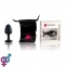 Анальная пробка Marc Dorcel Geisha Plug M, 7,5х3,3 см (Рубиновый) 0