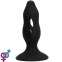 Стимулятор простати Silicone Butt Plug, Tension Exerciser Black (6603LK0203) 2