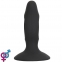 Стимулятор простати Silicone Butt Plug, Tension Exerciser Black (6603LK0204) 1