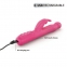 Вібратор-кролик Dorcel Baby Rabbit Magenta 2.0 з перловим масажем і головкою, що обертається (SO8680) 2