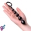 Анальний ланцюжок Toyfa A-Toys S, чорний, 19,8 см (661100761310) 2