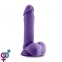 Фаллоимитатор киберкожа AU NATUREL BOLD HERO 8INCH DILDO PURPLE (T331294) 0