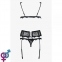 Комплект Obsessive Emperita set три элем L/XL черный (410525) 2