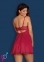 Бебидолл Obsessive Rosalyne babydoll & thong red S/M (410671) 2
