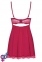 Бебидолл Obsessive Rosalyne babydoll & thong red S/M (410671) 1