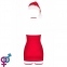 Комплект Obsessive Kissmas chemise Red® S/M (410764) 0