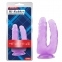 Фаллоимитатор двойной на присоске фиолетовый Chisa Hi-Rubber 7.9 (CH31251) 2
