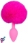 Анальна пробка Colorful Joy Bunny Tail Plug (61325182120000) 5