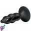 Стимулятор простати Silicone Butt Plug, Tension Exerciser Black (6603LK0201) 2