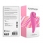 Пульсатор для клитора плюс вибратор FeelzToys - FemmeGasm Tapping & Tickling Vibrator Pink (SO4579) 0