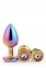 Набор радужных анальных пробок GLEAMING LOVE MULTICOLOUR PLUG SET (DT21784) 4