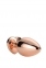 Анальна пробка з серцем GLEAMING LOVE ROSE GOLD PLUG SMALL (DT21789) 1