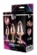 Набор радужных анальных пробок GLEAMING LOVE MULTICOLOUR PLUG SET (DT21792) 0