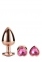 Набор радужных анальных пробок GLEAMING LOVE MULTICOLOUR PLUG SET (DT21792) 2