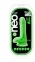Фаллоимитатор с двойной плотностью NEO ELITE COCK W. BALLS NEON GREEN (T331187) 4