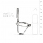 Уретральный стимулятор Sinner Gear Unbendable - Sperm Stopper Hollow Ring, 2 кольца (2,5 см и 3 см) (SO4581) 2