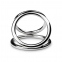 Потрійне ерекційне кільце Sinner Gear Unbendable - Triad Chamber Metal Cock and Ball Ring - Large (SO4617) 1