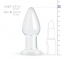 Стеклянная анальная пробка Gildo Glass Buttplug No. 24 (SO4620) 1