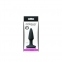 Анальная пробка COLOURS PLEASURES MINI PLUG BLACK (T280724) 0