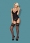 Корсет Obsessive 810-COR-1 corset & thong black S/M (410841) 3
