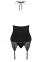 Корсет Obsessive 828-COR-1 corset & thong L/XL (410869) 0