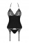 Корсет Obsessive 828-COR-1 corset & thong L/XL (410869) 1