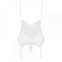 Корсет Obsessive 810-COR-2 corset & thong white S/M (410867) 1