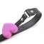 Кляп серце Silicone Luxury Fetish Pink (F61287) 1