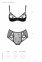 Еротичний комплект з малюнком LOVELIA BIKINI black L/XL - Passion (SO4747) 5