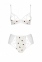 Еротичний комплект з малюнком LOVELIA BIKINI white L/XL - Passion (SO4750) 3
