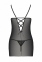 Сорочка з вирізами на грудях + стрінги LOVELIA CHEMISE black L/XL - Passion (SO4759) 4