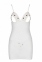 Сорочка з вирізами на грудях + стрінги LOVELIA CHEMISE white L/XL - Passion (SO4762) 3