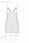 Сорочка з вирізами на грудях + стрінги LOVELIA CHEMISE white L/XL - Passion (SO4762) 5