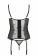 Корсет с подвязками + стринги LOVELIA CORSET black L/XL - Passion (SO4765) 4