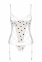 Корсет с подвязками + стринги LOVELIA CORSET white L/XL - Passion (SO4768) 3