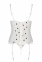 Корсет с подвязками + стринги LOVELIA CORSET white L/XL - Passion (SO4768) 4