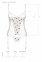 Корсет с подвязками + стринги LOVELIA CORSET white L/XL - Passion (SO4768) 5