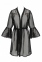 Воздушный пеньюар LOVELIA PEIGNOIR black S/M - Passion (SO4772) 3