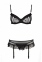 Сексуальный комплект с поясом для чулок LOVELIA SET black S/M - Passion (SO4778) 3