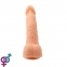 Фаллоимитатор с мошонкой Naked Legend Liquid Silicone Politician Flesh Dildo 3