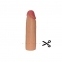 Насадка на член Revolutionary Silicone Nature Extender Flesh, Add 1