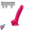 Фалоімітатор Silexd Johnny Pink (Premium Silicone Dildo MODEL 1 size 7