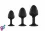 Анальная пробка Marc Dorcel Geisha Plug M, 7,5х3,3 см (Белый) 1